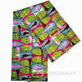 Novos designs Polyster African Batik Fabric